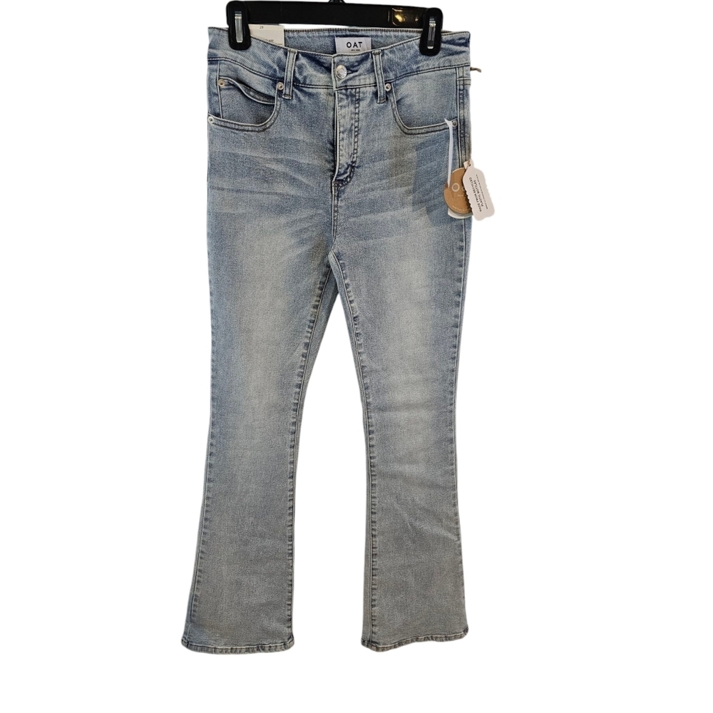 OAT New York Size 28 High Rise Flare Jeans - Picture 2 of 8